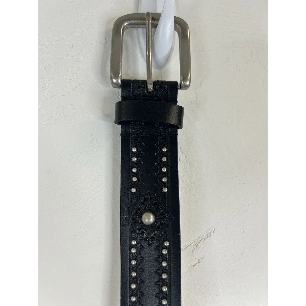 N/A leather studded